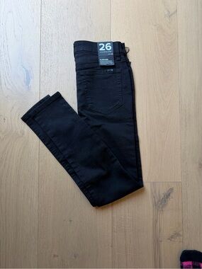 Joe's Jeans Black Curvy Skinny Ankle Jeans